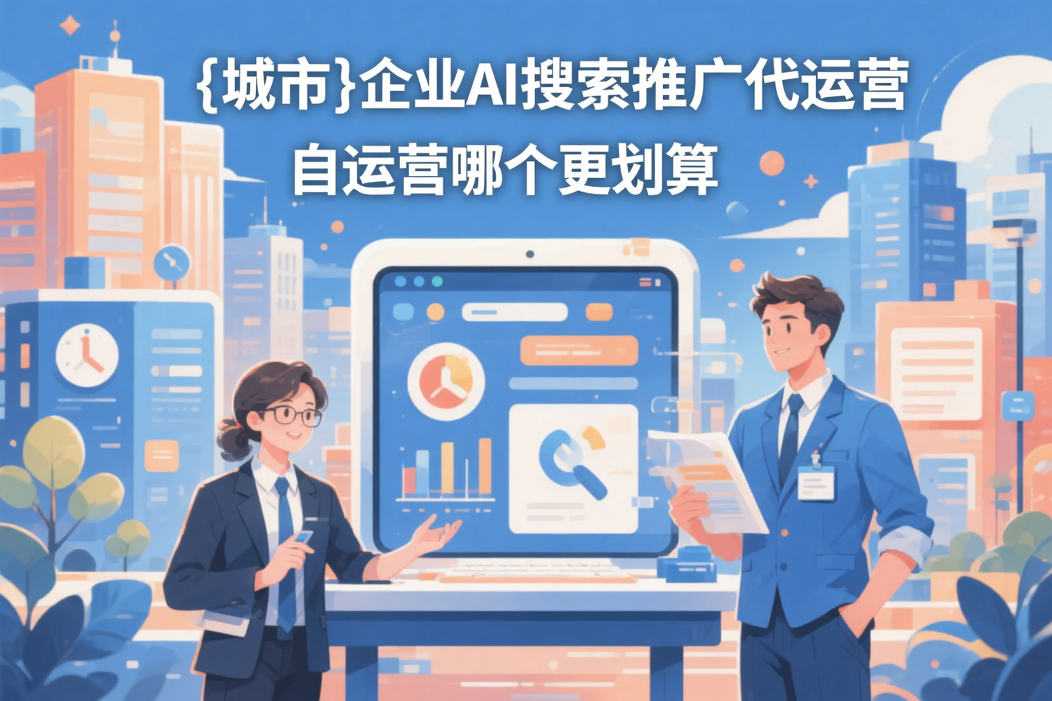 长春企业AI搜索推广代运营和自运营哪个更划算