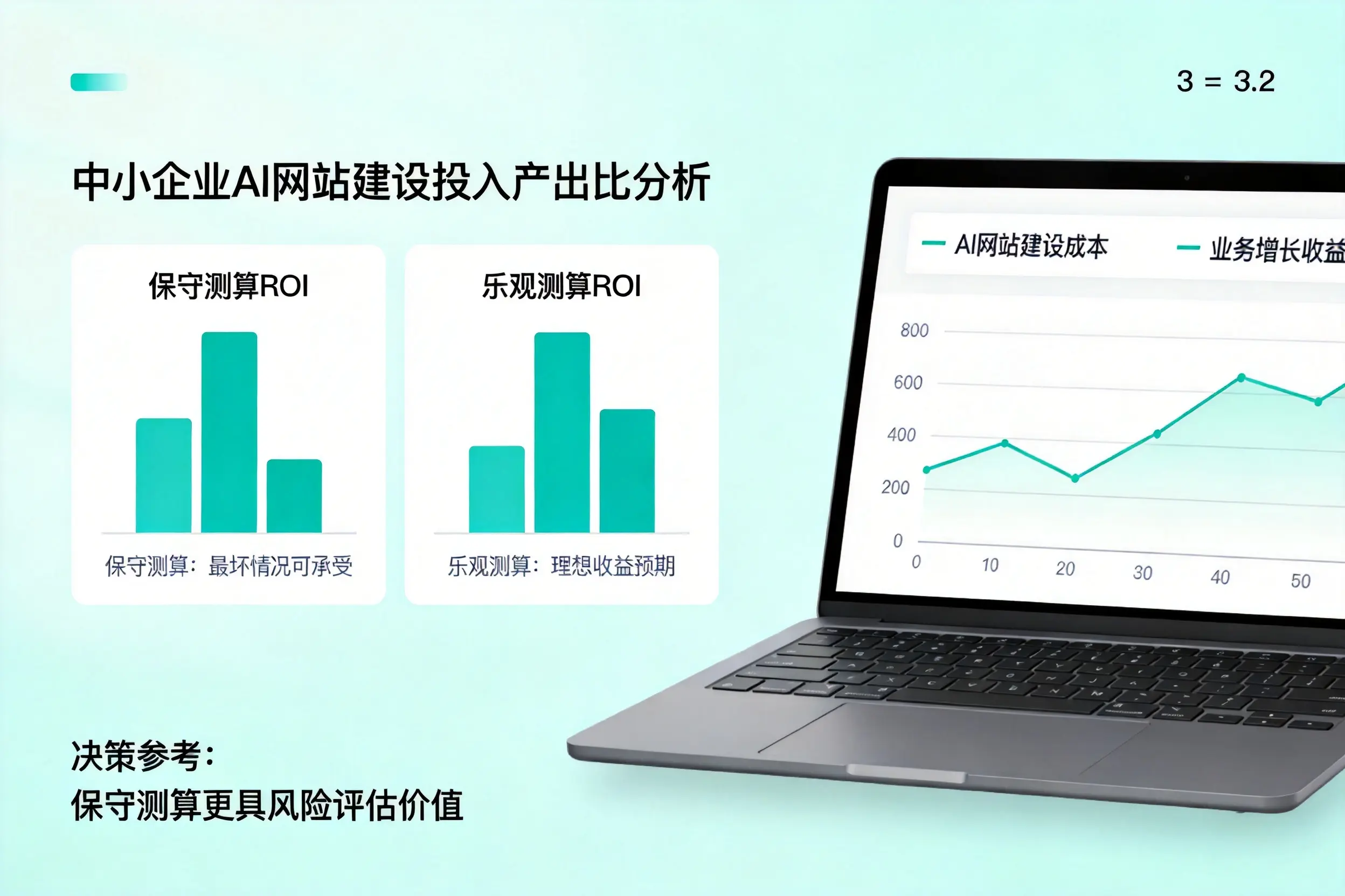 长春中小企业AI网站建设投入产出比怎么算？先看这份分析