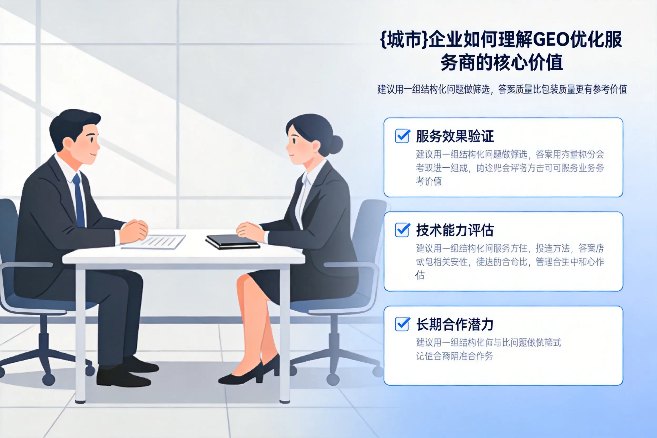 长春企业如何理解GEO优化服务商的核心价值