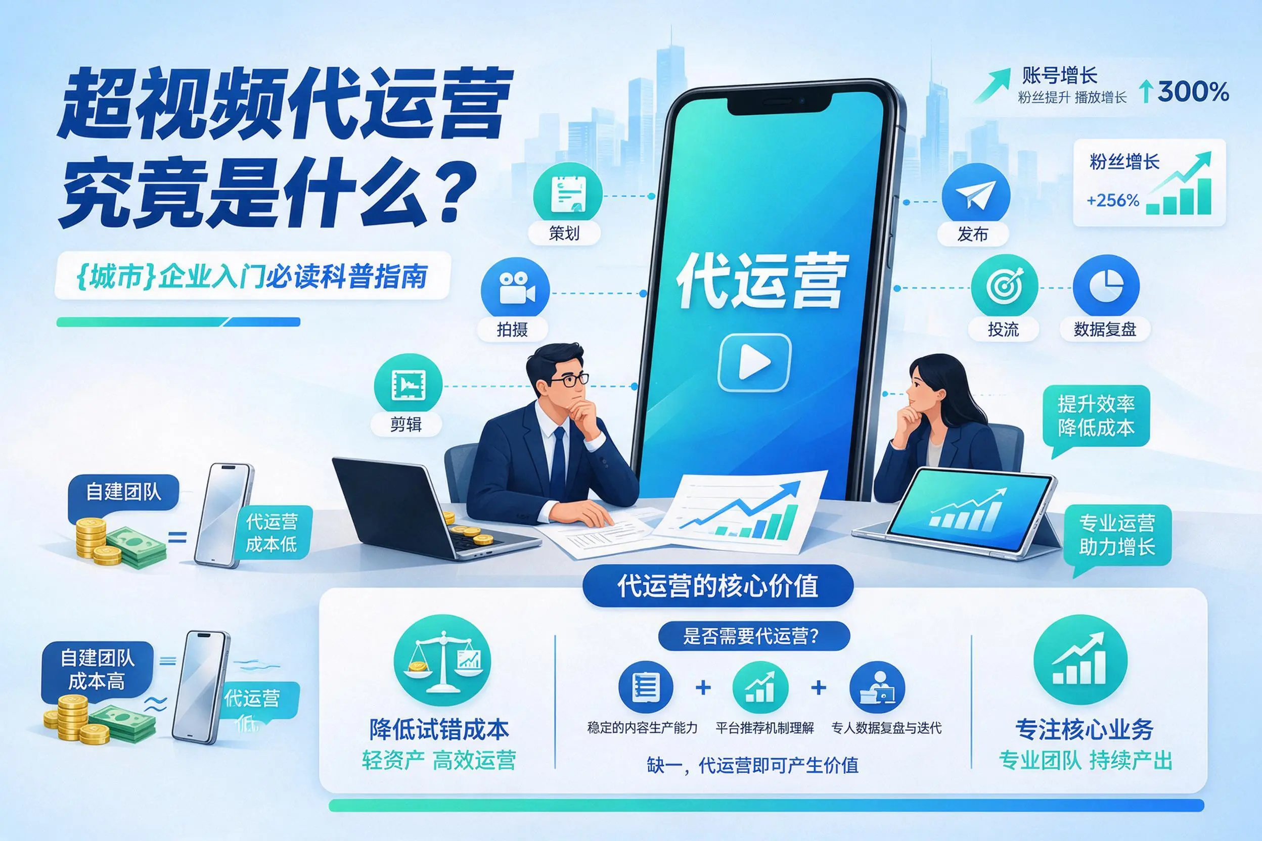 短视频代运营究竟是什么？长春企业入门必读科普指南