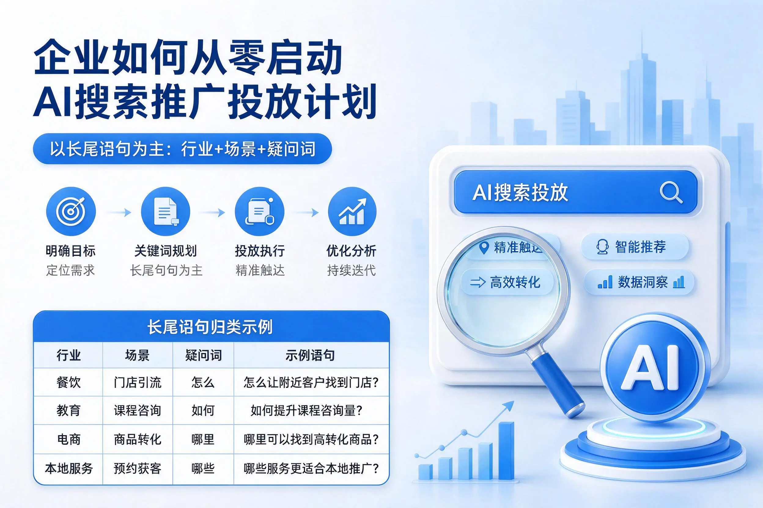 长春企业如何从零启动AI搜索推广投放计划